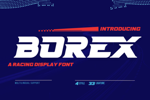 Borex: A Bold Font for Dynamic Editorial Design