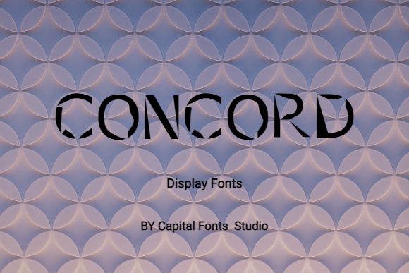 Concord Font for Professional Branding and Design