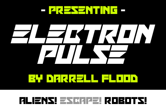 Electron Pulse Font for Modern Web Design