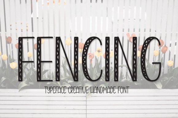 Fencing Font for Editorial Design
