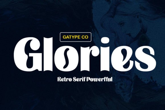 Glories Font: Timeless Elegance for Handmade Creations