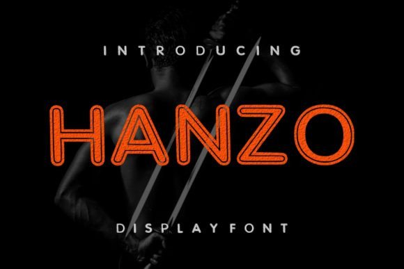 Hanzo Display Font for Web Design