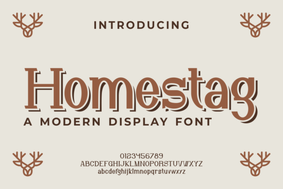 Homestag Font for Branding Projects