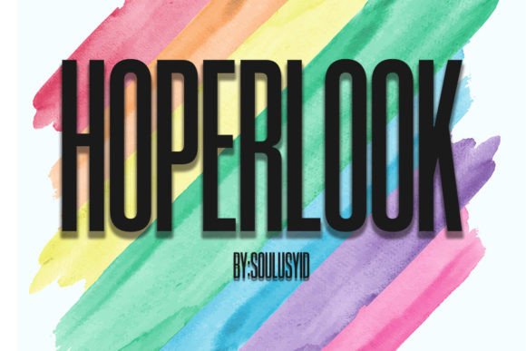 Hoperlook: A Bold Typeface for Impactful Web Design