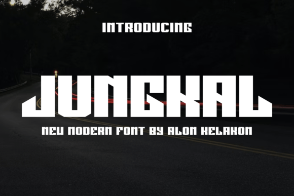 Jungkal Font for Handmade Labels and Creative Projects