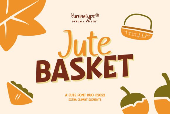 Jute Basket: A Display Font for Modern Branding and Digital Campaigns