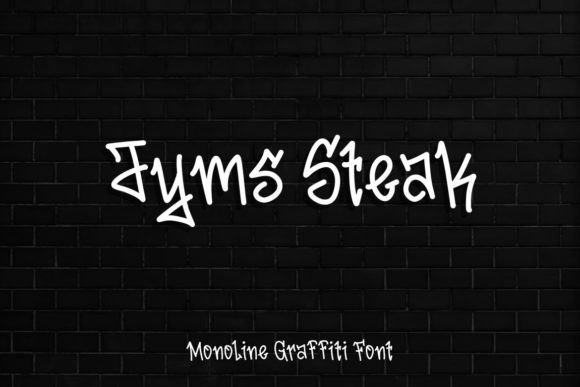 Jyms Steak Font for Bold Branding and Visual Impact