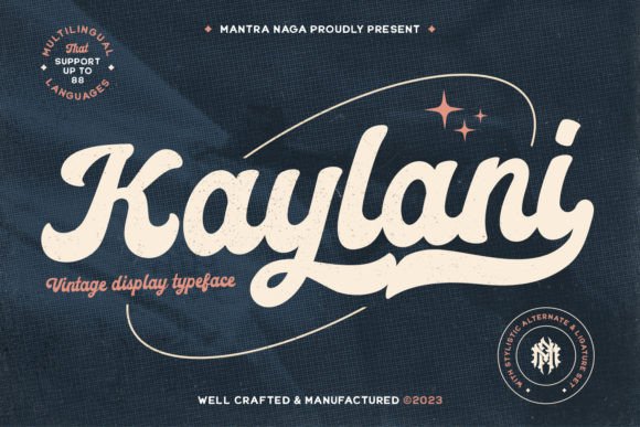 Kaylani: A Font That Elevates Every Craft Project