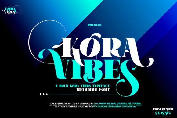 Kora Vibes: A Modern Serif Font for Digital Projects