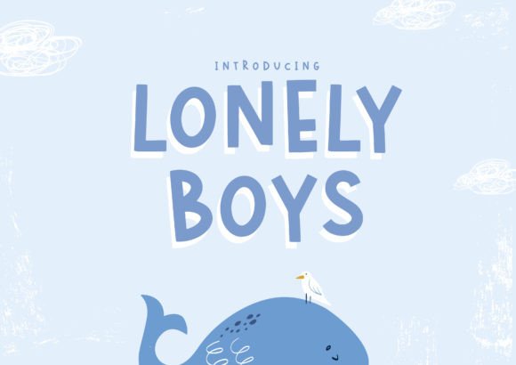 Lonely Boys: A Display Font for Bold Branding