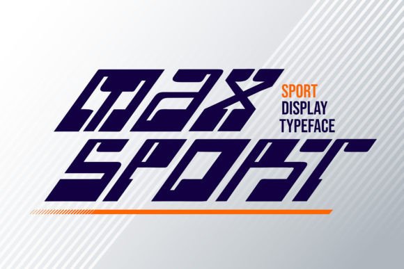 Max Sport: A Dynamic Display Font for Web Design