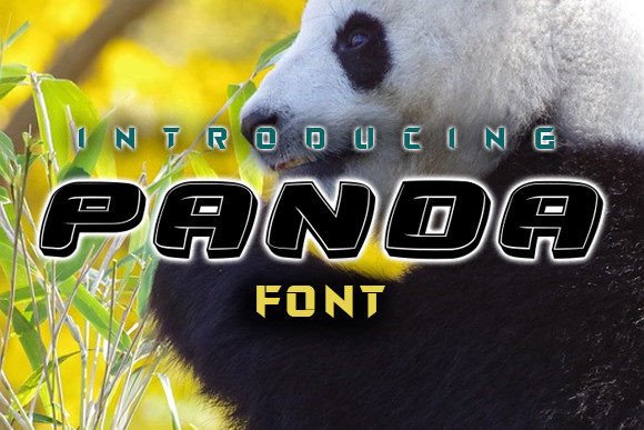 Panda Typeface for Web Design