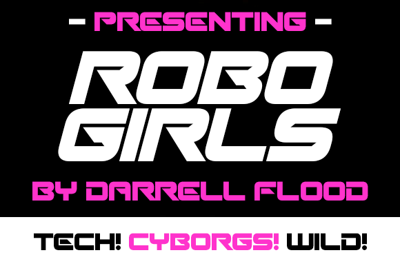 Robo Girls Font Review: A Futuristic Typeface for Modern Branding