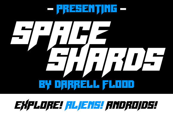 Space Shards Font Review for Digital Campaigns