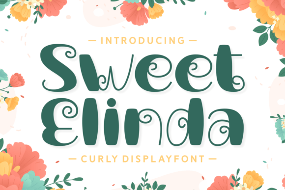 Sweet Elinda: A Playful Font for Polished Branding