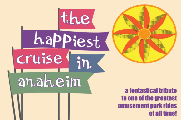 The Happiest Cruise Font for Web Design Projects